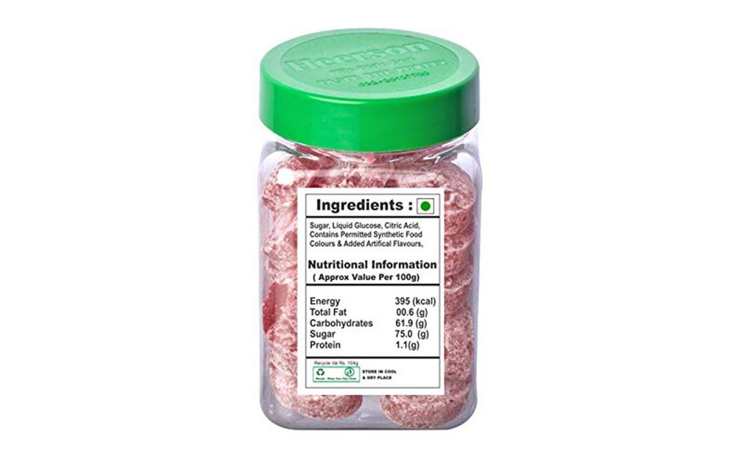 Heerson Jeera Candy (Sugar Candy)   Plastic Jar  100 grams